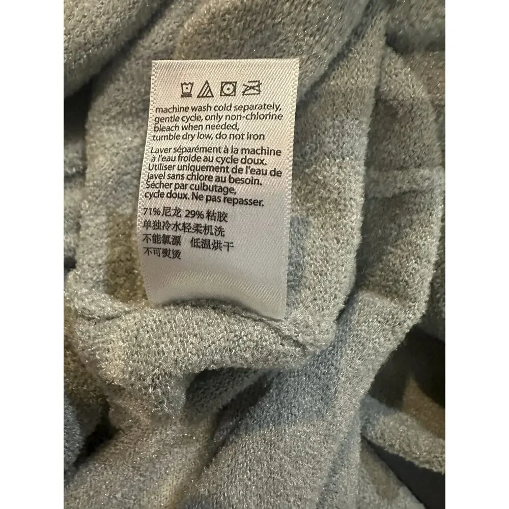Barefoot Dreams CozyChic Ultra Lite Hi Lo Cardi Seafoam Green Plus Size 2X - Picture 10 of 12